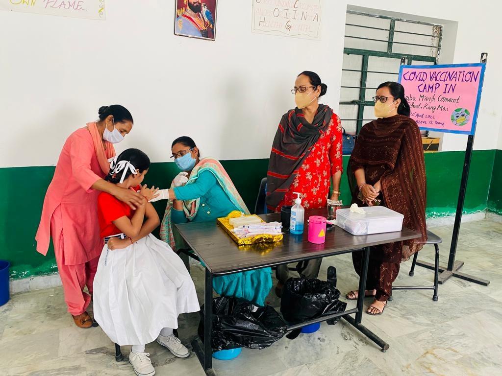 Covid-19  Vaccination Camp: Age 12-14