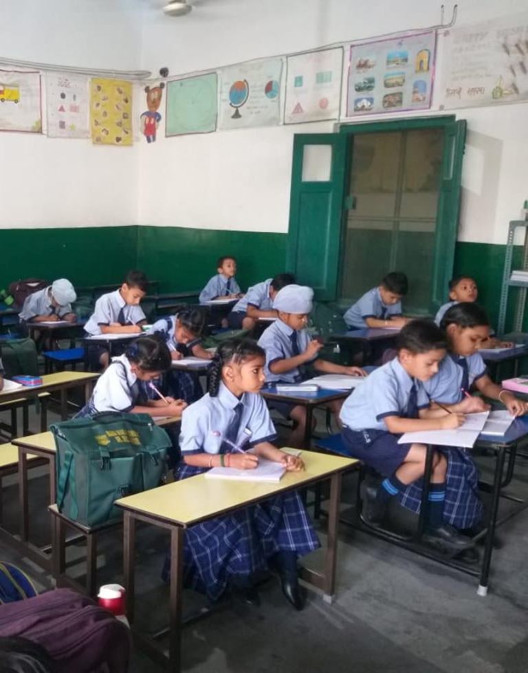 Handwriting Competition: Class I to V