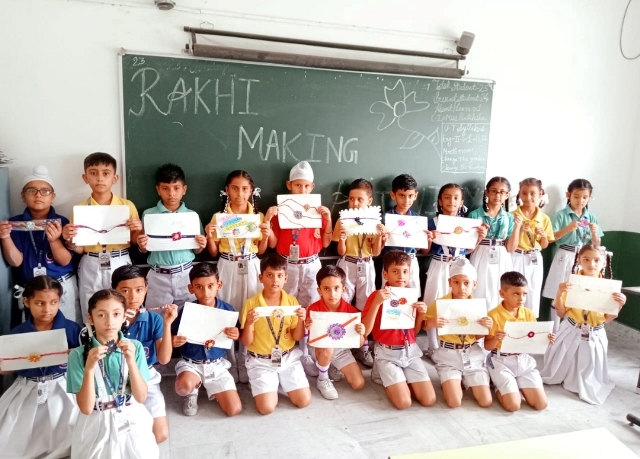 Rakhi Making Activity